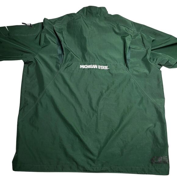 Nike Storm-Fit Michigan State Spartans 1/4 Zip Windbreaker Jacket Men Size Large - Picture 8 of 10